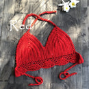 new bikini top handmade crochet women boho beach bralette