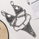 extreme bodysuits one-piece swimsuit female string bikinis