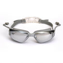 unisex goggles for swimming grau
