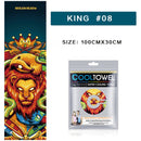 rexchi toalla para el gimnasio y yoga ultraligera de microfibra, 10