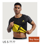 lanfei men hot neoprene body shaper waist trainer tummy control belt