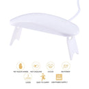 6w white nail dryer machine uv led lamp portable micro usb cable