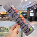 10/15 pcs/set girls cute cartoon animals fruit 5 cm hairpins mix sunflower-10 pcs