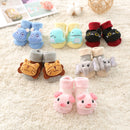 baby girl/boy socks floor non-slip cotton cartoon doll socks with bells