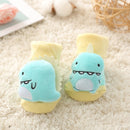 baby girl/boy socks floor non-slip cotton cartoon doll socks with bells