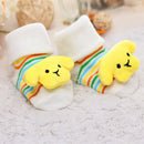 baby girl/boy socks floor non-slip cotton cartoon doll socks with bells