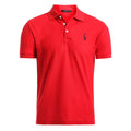 men's polo shirt mens casual deer embroidery cotton polo