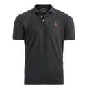 men's polo shirt mens casual deer embroidery cotton polo