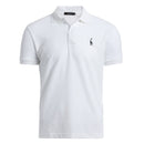 men's polo shirt mens casual deer embroidery cotton polo