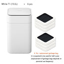 smart trash can t1 large capacity automatic smart infrared motion sensor white t1 whit 6pcs