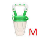 baby nipple fresh food nibbler baby pacifiers feeder kids fruit feeding nipple greenm