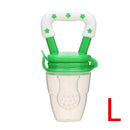 baby nipple fresh food nibbler baby pacifiers feeder kids fruit feeding nipple greenl