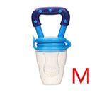 baby nipple fresh food nibbler baby pacifiers feeder kids fruit feeding nipple bluem