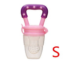 baby nipple fresh food nibbler baby pacifiers feeder kids fruit feeding nipple purples