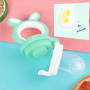 baby nipple fresh food nibbler baby pacifiers feeder kids fruit feeding nipple big green
