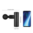 mini massage gun deep tissue muscle body massager pain relief quiet