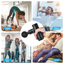 mini massage gun deep tissue muscle body massager pain relief quiet