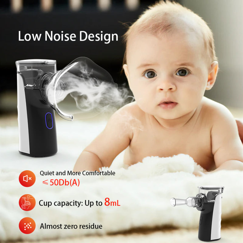 kids/adult medical portable nebulizer handheld asthma portatil inhaler atomizer