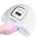 nails dryer 54w/48w/36w ice lamp for manicure gel nail lamp for gel varnish 80w x5 plus(eu plug)
