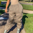 rockmore harajuku joggers wide leg sweatpants women trousers