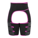 women sweat thigh trimmer high waist shaping thigh shaper