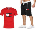 tommy hilfiger men's sport t-shirt, trousers and jogging suit.