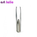 make up led light eyelash eyebrow hair removal tweezers pinzas para cejas