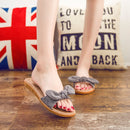 woman slippers flat heels flip flops