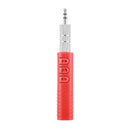 ibesi bluetooth receiver 3.5mm jack bluetooth audio transmitter handsfree xt2-red / bluetooth v4.1