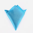 luxury 36 colors hanky men's handkerchief solid color white black red pocket square 22cm wedding business party chest towel 19