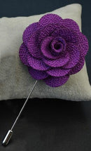 men's brooch pins vintage brooches for men camellia flower lapel pin m15