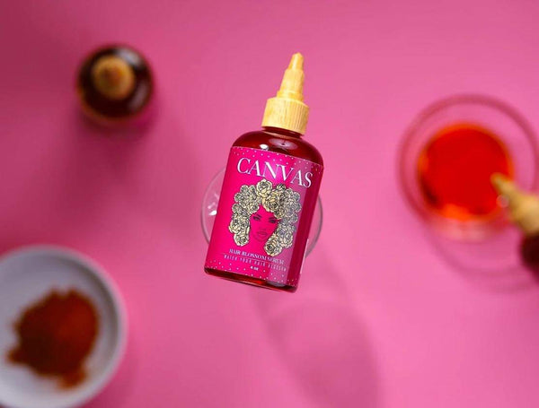 canvas hair blossom serum