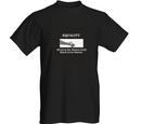 men's equality shirt black