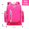 school bags for boys, girls grade 1-3-6 kids book bag orthopedic large pink